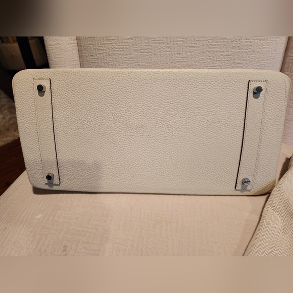 Beautiful Faux Birken  Handbag! - Picture 3 of 8